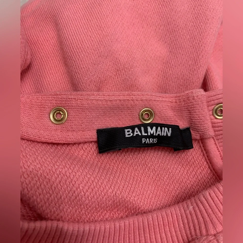 Balmain Kids Casual Dress in Pink - Picture 5 of 6